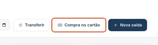 Print do Atteliq mostrando: Compra no cartão de crédito
