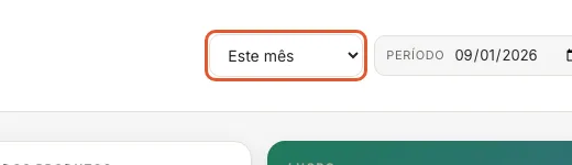 Print do Atteliq mostrando: Escolha o período