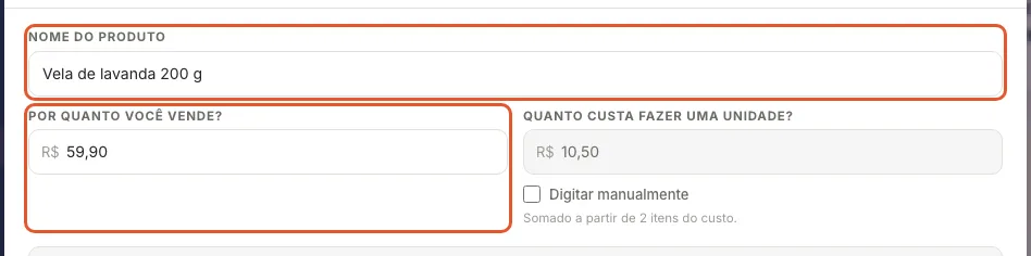 Print do Atteliq mostrando: Preencha o essencial
